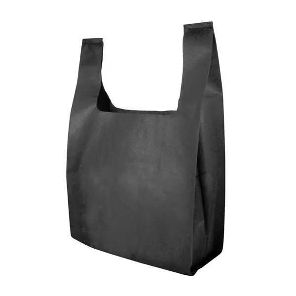 13" x 17" non-woven grocery tote bag with 7" gusset and... from ASI 68507 The Magnet Group / Perfect Line