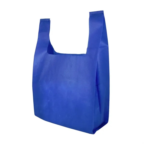 13" x 17" non-woven grocery tote bag with 7" gusset and... from ASI 68507 The Magnet Group / Perfect Line