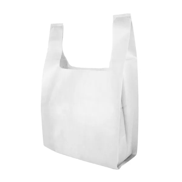 13" x 17" non-woven grocery tote bag with 7" gusset and... from ASI 68507 The Magnet Group / Perfect Line