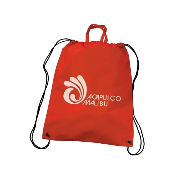 Drawstring backpack with easy grab handles and metal grommets.... from ASI 68507 The Magnet Group / Perfect Line