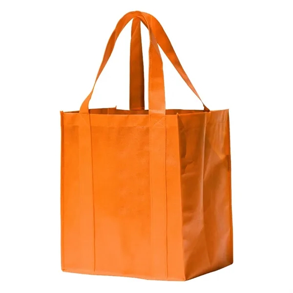 Oversized shopping tote made of 100% reusable and recyclable non-woven polypropylene... from ASI 68507 The Magnet Group / Perfect Line