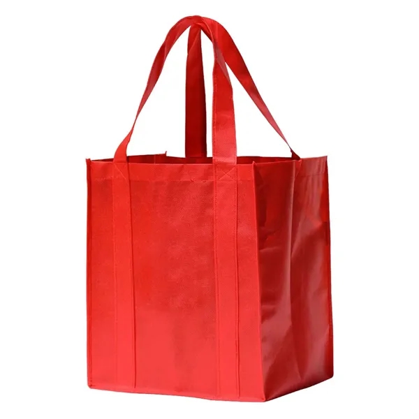 Oversized shopping tote made of 100% reusable and recyclable non-woven polypropylene... from ASI 68507 The Magnet Group / Perfect Line