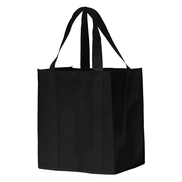 Oversized shopping tote made of 100% reusable and recyclable non-woven polypropylene... from ASI 68507 The Magnet Group / Perfect Line