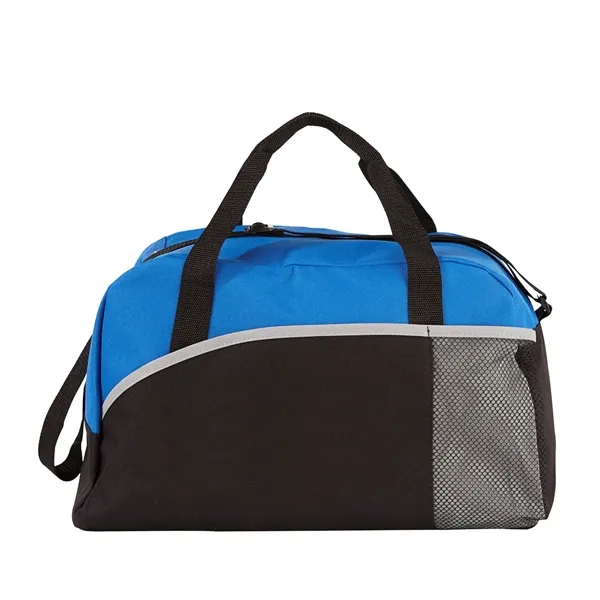 10" x 17" polyester duffel bag with hook and loop closure,... from ASI 68507 The Magnet Group / Perfect Line