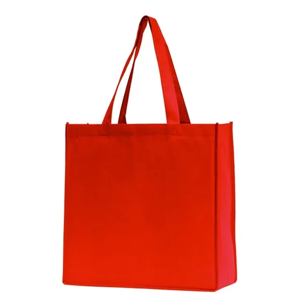 13" x 13' large capacity, non-woven tote bag with 5" gusset... from ASI 68507 The Magnet Group / Perfect Line