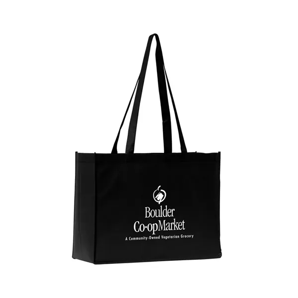 16"W x 12"H non-woven tote bags with 6" gusset and 28"... from ASI 68507 The Magnet Group / Perfect Line