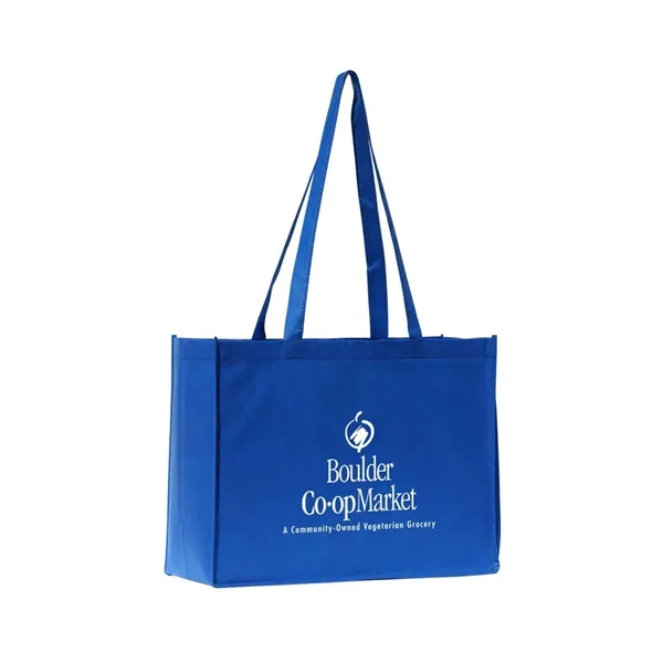16"W x 12"H non-woven tote bags with 6" gusset and 28"... from ASI 68507 The Magnet Group / Perfect Line