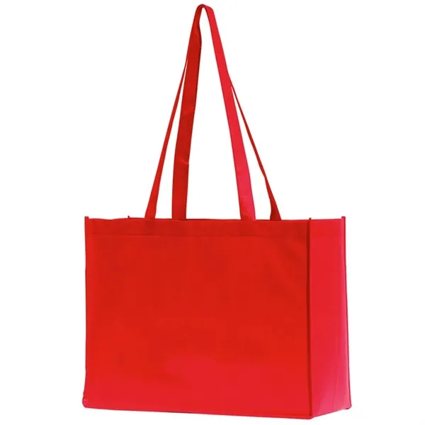 16"W x 12"H non-woven tote bags with 6" gusset and 28"... from ASI 68507 The Magnet Group / Perfect Line