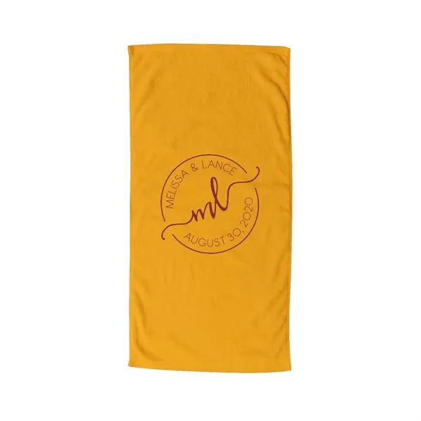 60" x 30" soft and absorbent lightweight beach towel made of... from ASI 68507 The Magnet Group
