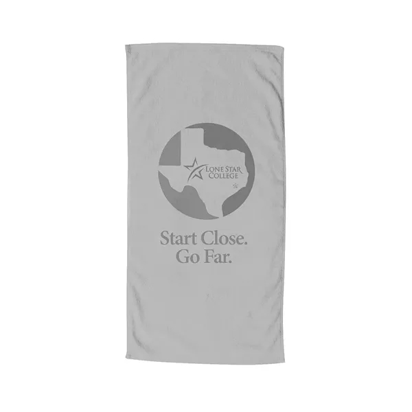 60" x 30" soft and absorbent lightweight beach towel made of... from ASI 68507 The Magnet Group