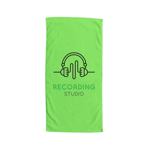 60" x 30" soft and absorbent lightweight beach towel made of... from ASI 68507 The Magnet Group