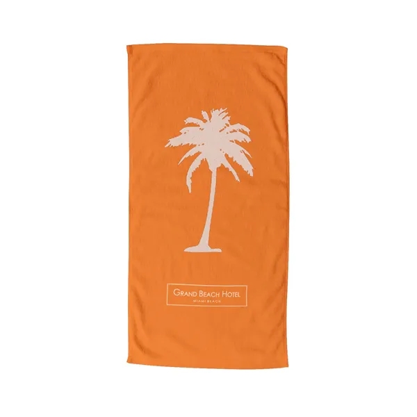 60" x 30" soft and absorbent lightweight beach towel made of... from ASI 68507 The Magnet Group