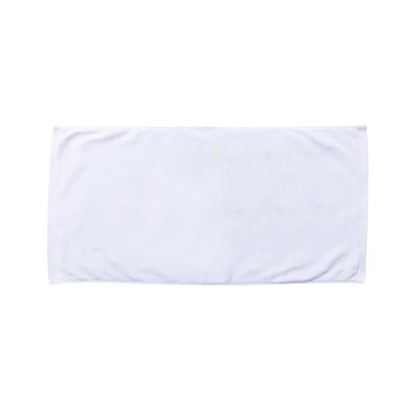 60" x 30" customizable beach towel that's made of USA-grown cotton.... from ASI 68507 The Magnet Group