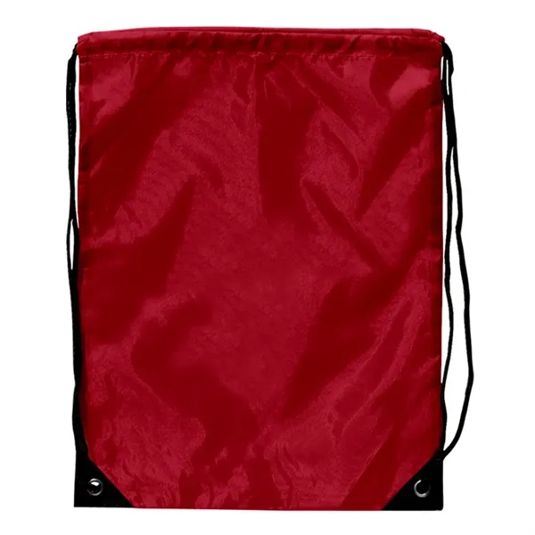 17" x 20" backpack with nylon braided drawstring closure and metal... from ASI 68507 The Magnet Group / Perfect Line