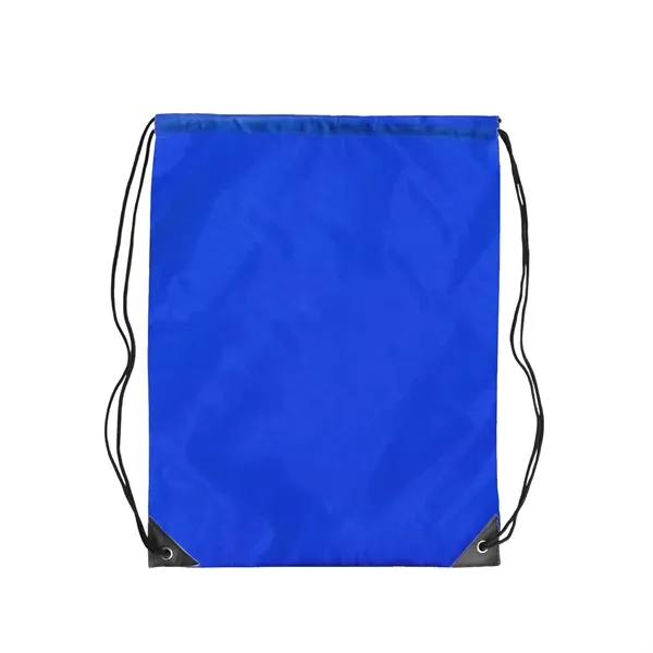 Backpack with nylon braided drawstring closure, metal grommets and large imprint... from ASI 68507 The Magnet Group / Perfect Line
