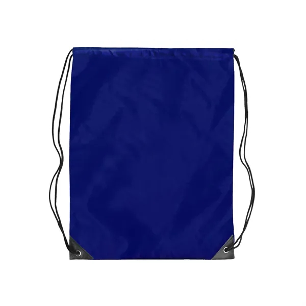 Backpack with nylon braided drawstring closure, metal grommets and large imprint... from ASI 68507 The Magnet Group / Perfect Line