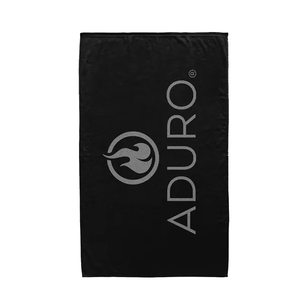 60" x 35" soft and absorbent dobby hem, mid-weight beach towel.... from ASI 68507 The Magnet Group