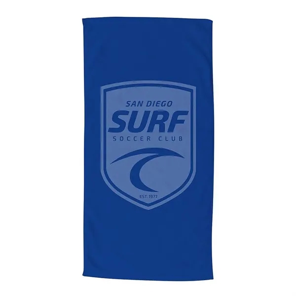 35" x 70" customizable beach towel made of USA-grown cotton.... from ASI 68507 The Magnet Group