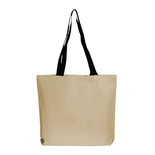 15 1/2" x 15 1/2" canvas tote bag with a 3"... from ASI 68507 The Magnet Group / Perfect Line