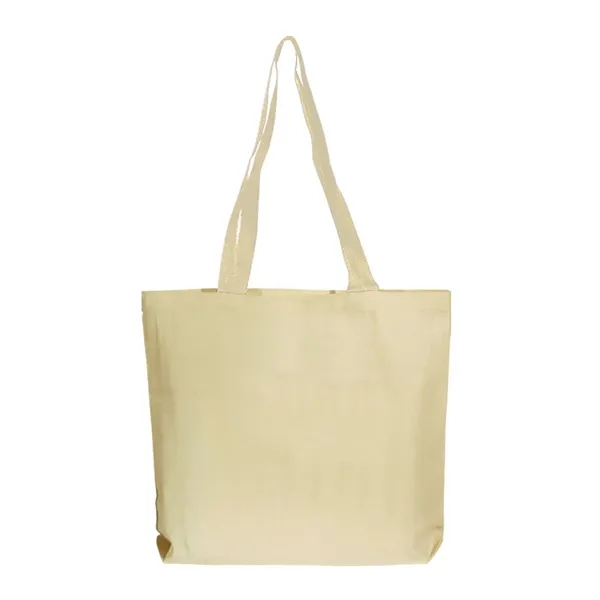 15 1/2" x 15 1/2" canvas tote bag with a 3"... from ASI 68507 The Magnet Group / Perfect Line