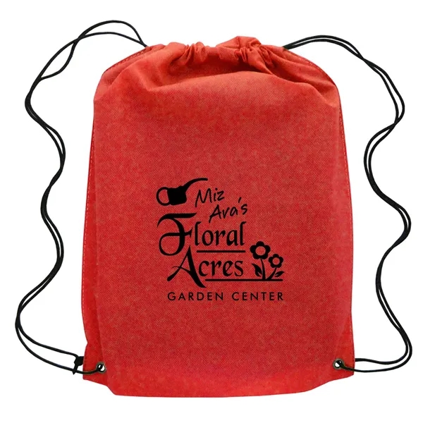 Non-woven drawstring backpack with large imprint area.... from ASI 68507 The Magnet Group / Perfect Line