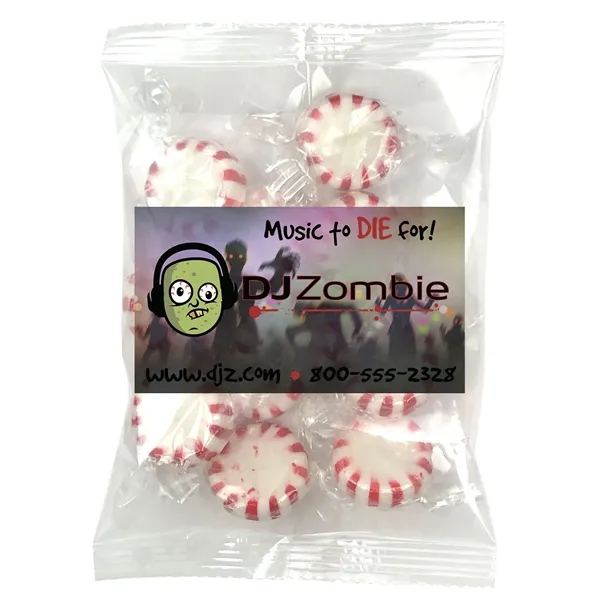 Small Snack Bag with 2" x 3.5" Rectangle Magnet filled with... from ASI 68507 The Magnet Group / The 1919 Candy Company