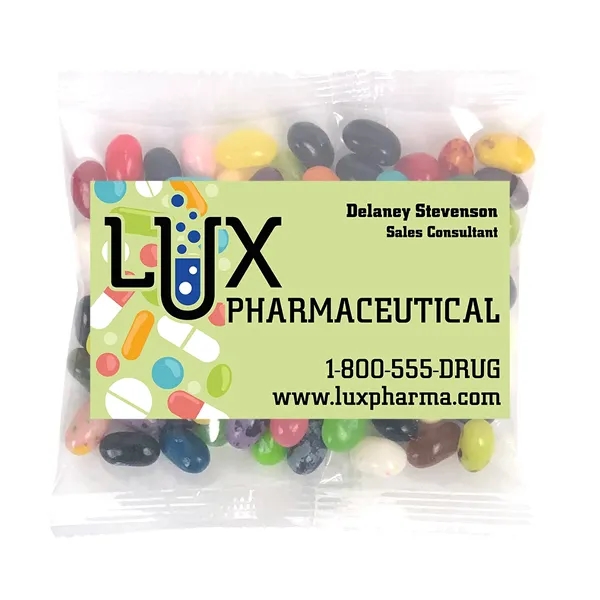 Large bag of Hershey's® Kisses® with a 2" x 3.5" business... from ASI 68507 The Magnet Group / The 1919 Candy Company