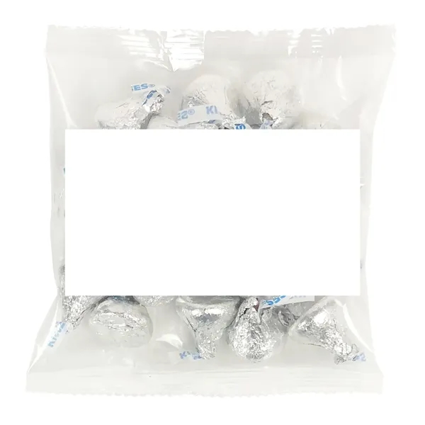 Large bag of Hershey's® Kisses® with a 2" x 3.5" business... from ASI 68507 The Magnet Group / The 1919 Candy Company