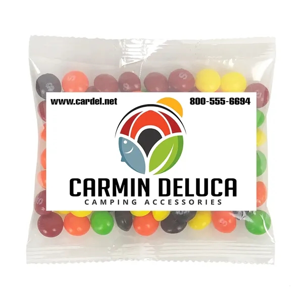 Large Snack Bag with a 2" x 3.5" Rectangle Magnet and... from ASI 68507 The Magnet Group / The 1919 Candy Company