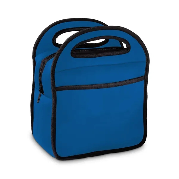 Large capacity neoprene cooler with front pocket and contoured handles.... from ASI 68507 The Magnet Group / The Bag Factory®