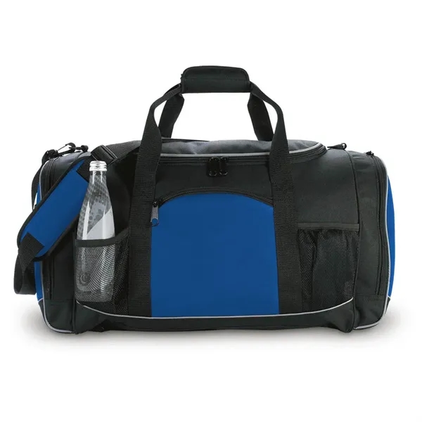 Duffel bag with ventilated shoe section, numerous pockets, woven handles and... from ASI 68507 The Magnet Group / The Bag Factory®