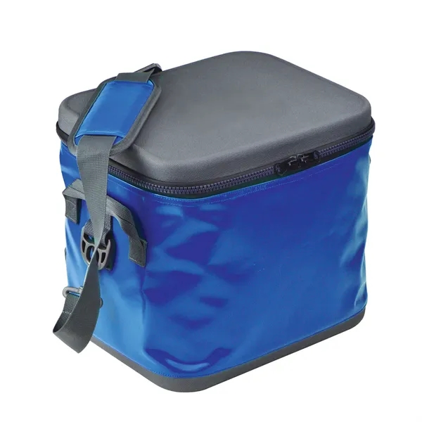 Waterproof, foam insulated cooler bag with adjustable shoulder strap.... from ASI 68507 The Magnet Group / The Bag Factory®