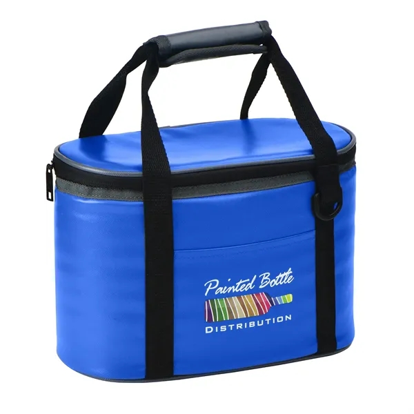 8" x 11" x 7" cooler made of 600D polyester, covered... from ASI 68507 The Magnet Group / The Bag Factory®