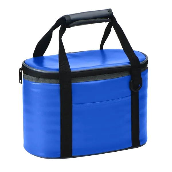 8" x 11" x 7" cooler made of 600D polyester, covered... from ASI 68507 The Magnet Group / The Bag Factory®