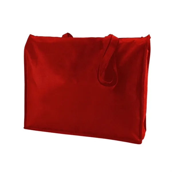16" x 19" x 5" non-woven tote bag with zippered closure... from ASI 68507 The Magnet Group / The Bag Factory®