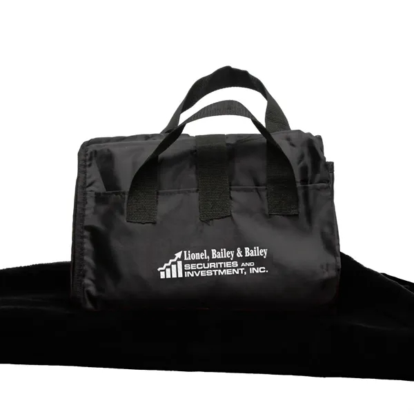 50" x 60" blanket with soft polar fleece on one side... from ASI 68507 The Magnet Group / The Bag Factory®