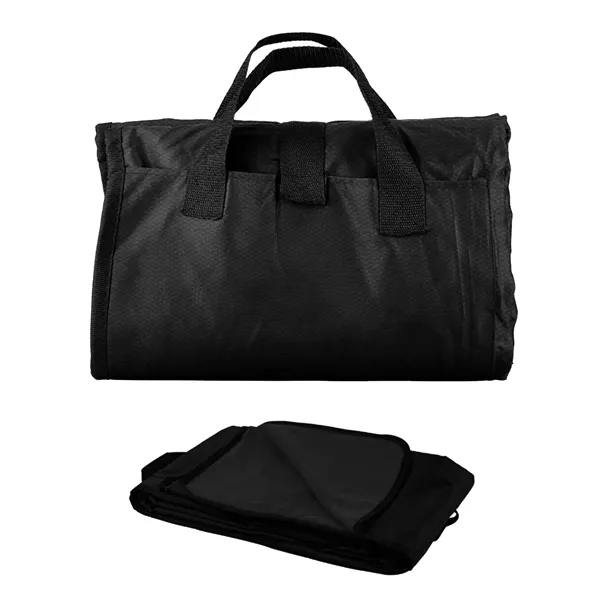 50" x 60" blanket with soft polar fleece on one side... from ASI 68507 The Magnet Group / The Bag Factory®