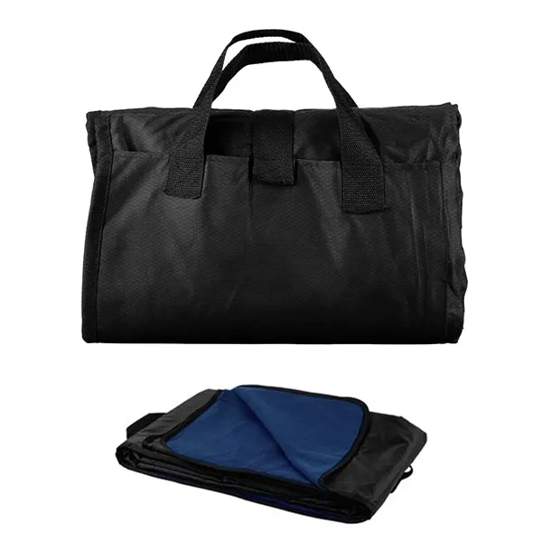 50" x 60" blanket with soft polar fleece on one side... from ASI 68507 The Magnet Group / The Bag Factory®