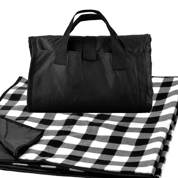 50" x 60" blanket with soft polar fleece on one side... from ASI 68507 The Magnet Group / The Bag Factory®