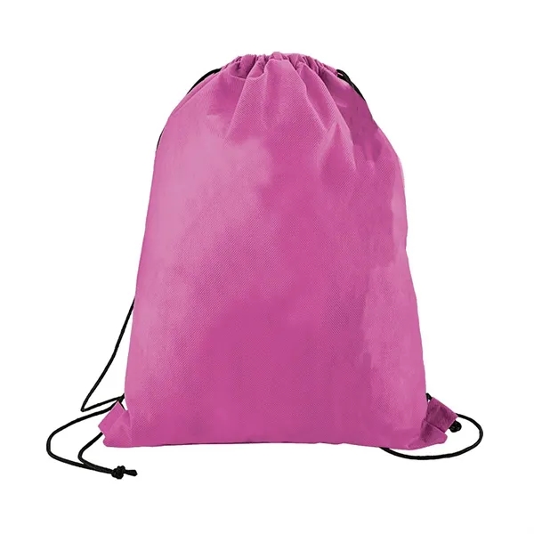 18" x 14" non-woven backpack with drawstring closure.... from ASI 68507 The Magnet Group / The Bag Factory®