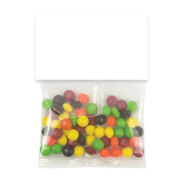 Small header pack filled with Skittles® candies; includes a four color... from ASI 68507 The Magnet Group / The 1919 Candy Company