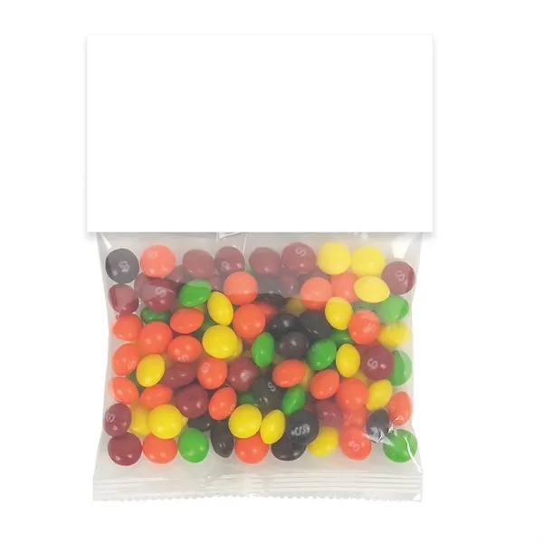 Large header pack filled with Skittles® candies; includes a four color... from ASI 68507 The Magnet Group / The 1919 Candy Company