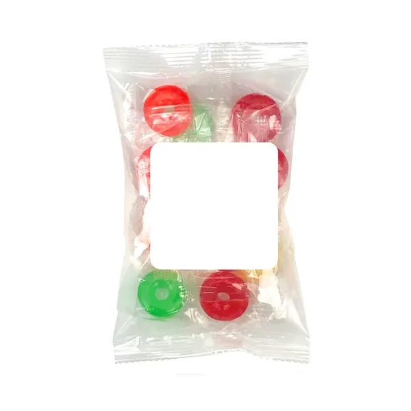 4" x 4" small snack bags filled with your choice of... from ASI 68507 The Magnet Group / The 1919 Candy Company