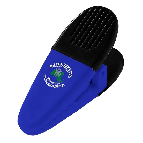 Magnetic power clip with rubber handles and customization options.... from ASI 68507 The Magnet Group / Innovations by Magnet™