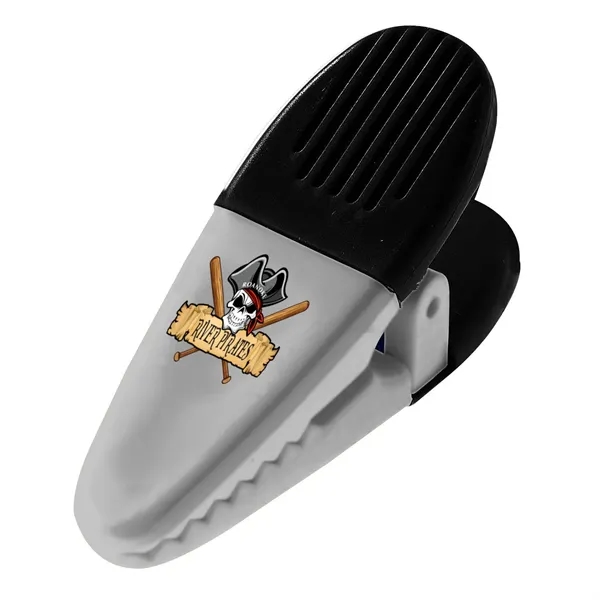 Magnetic power clip with rubber handles and customization options.... from ASI 68507 The Magnet Group / Innovations by Magnet™