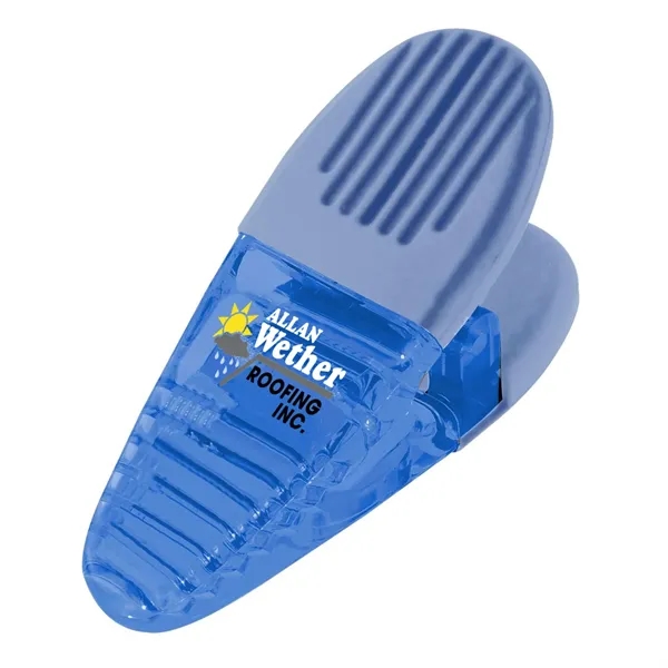 Magnetic power clip with rubber handles and customization options.... from ASI 68507 The Magnet Group / Innovations by Magnet™