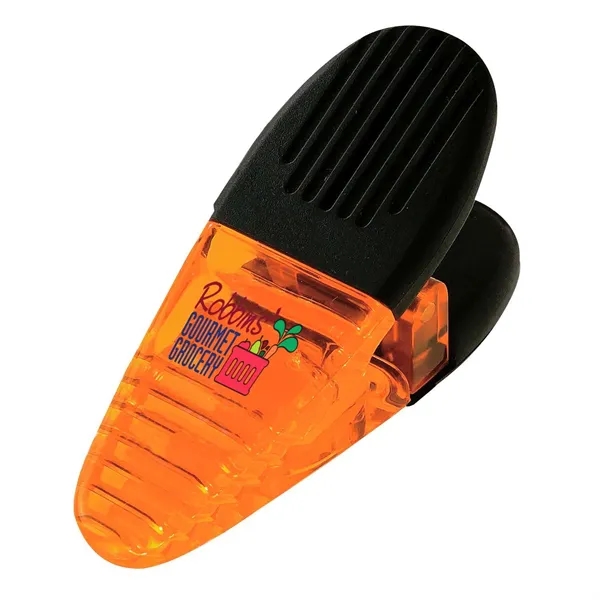 Magnetic power clip with rubber handles and customization options.... from ASI 68507 The Magnet Group / Innovations by Magnet™