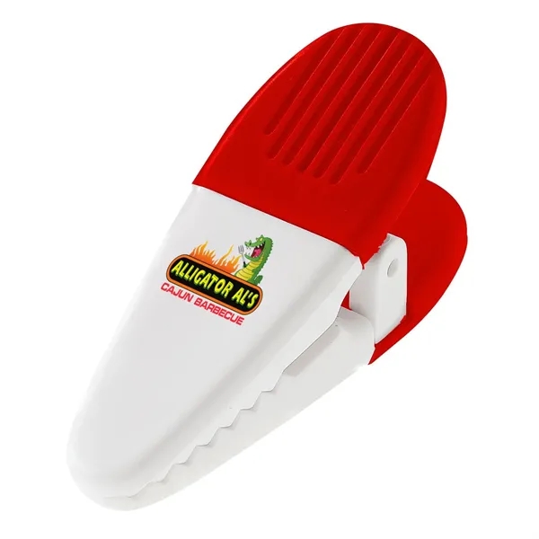 Magnetic power clip with rubber handles and customization options.... from ASI 68507 The Magnet Group / Innovations by Magnet™