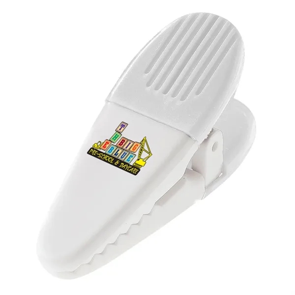 Magnetic power clip with rubber handles and customization options.... from ASI 68507 The Magnet Group / Innovations by Magnet™