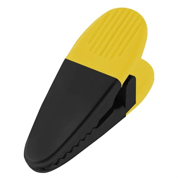 Brightly-colored neon power clip with customizable logo.... from ASI 68507 The Magnet Group / Innovations by Magnet™